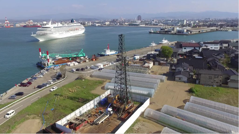 金沢市大野町地内温泉掘削工事